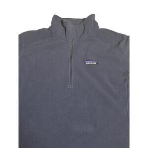 Patagonia Women’s XL 1/4‎ Zip Fleece Pullover Navy  Style 26278FA21  B1